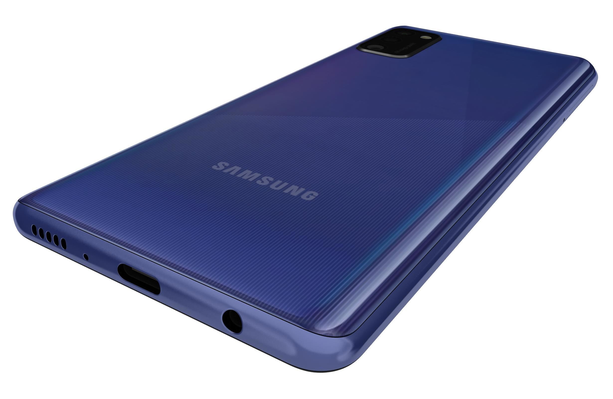 Samsung Galaxy A41 Prism Crush Blue 3D model_12