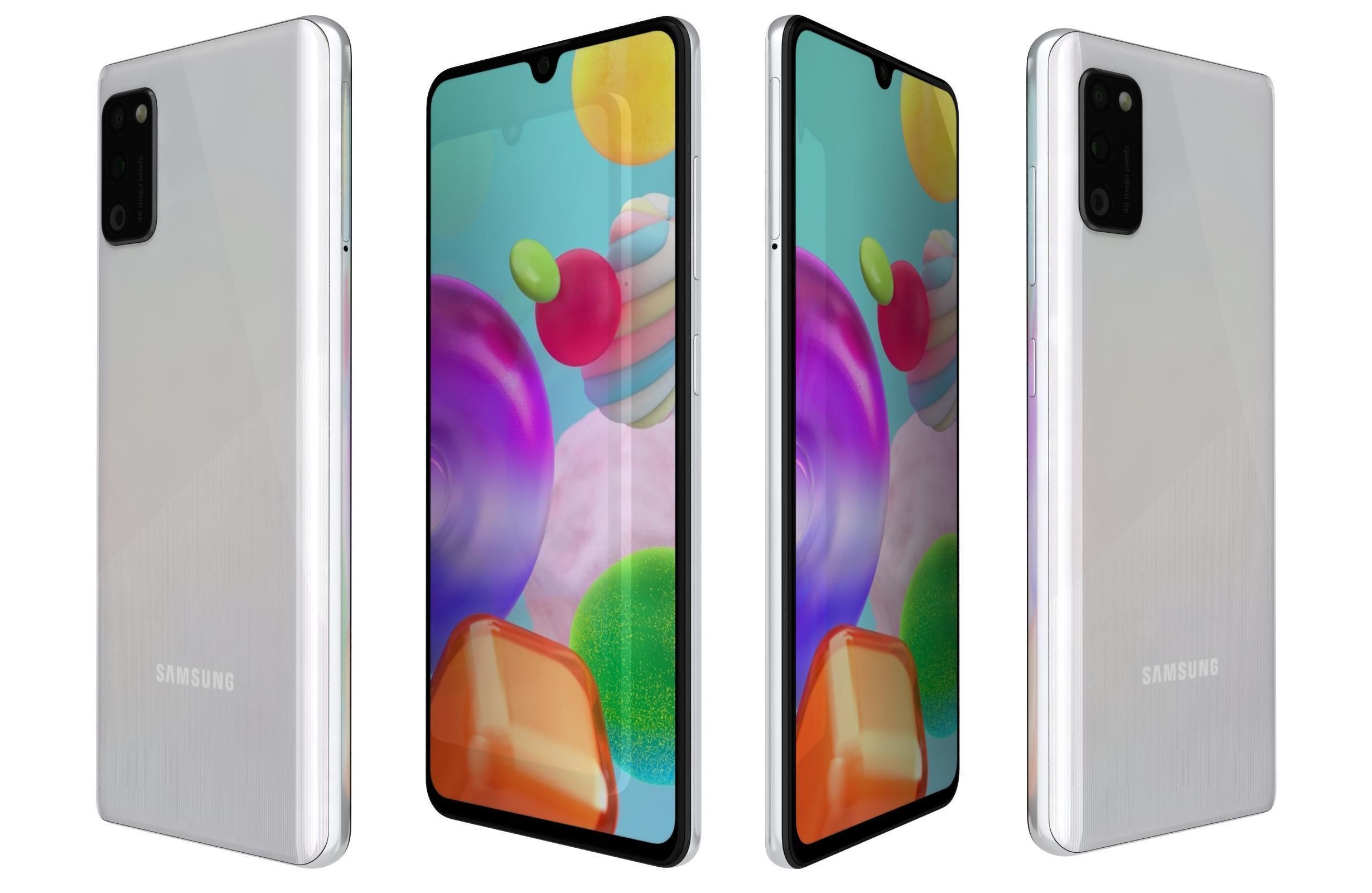 Samsung Galaxy A41 All Colors 3D model_7