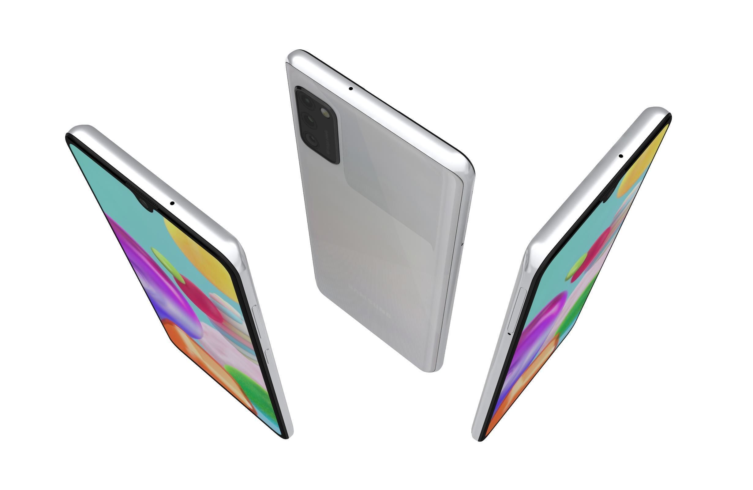 Samsung Galaxy A41 All Colors 3D model_3