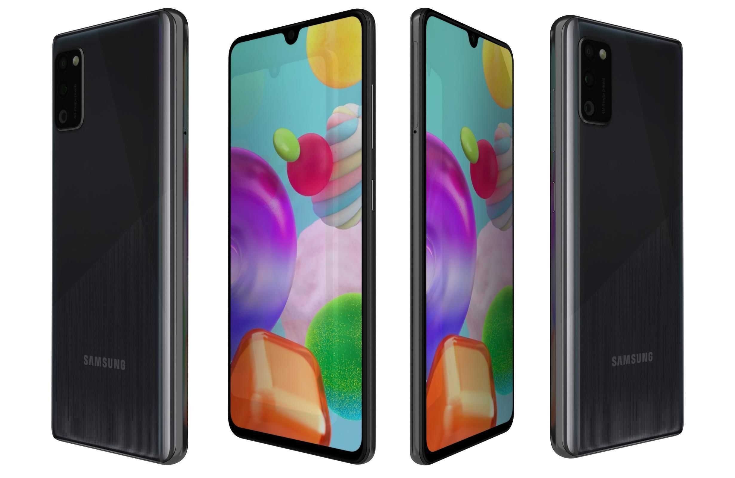 Samsung Galaxy A41 All Colors 3D model_18