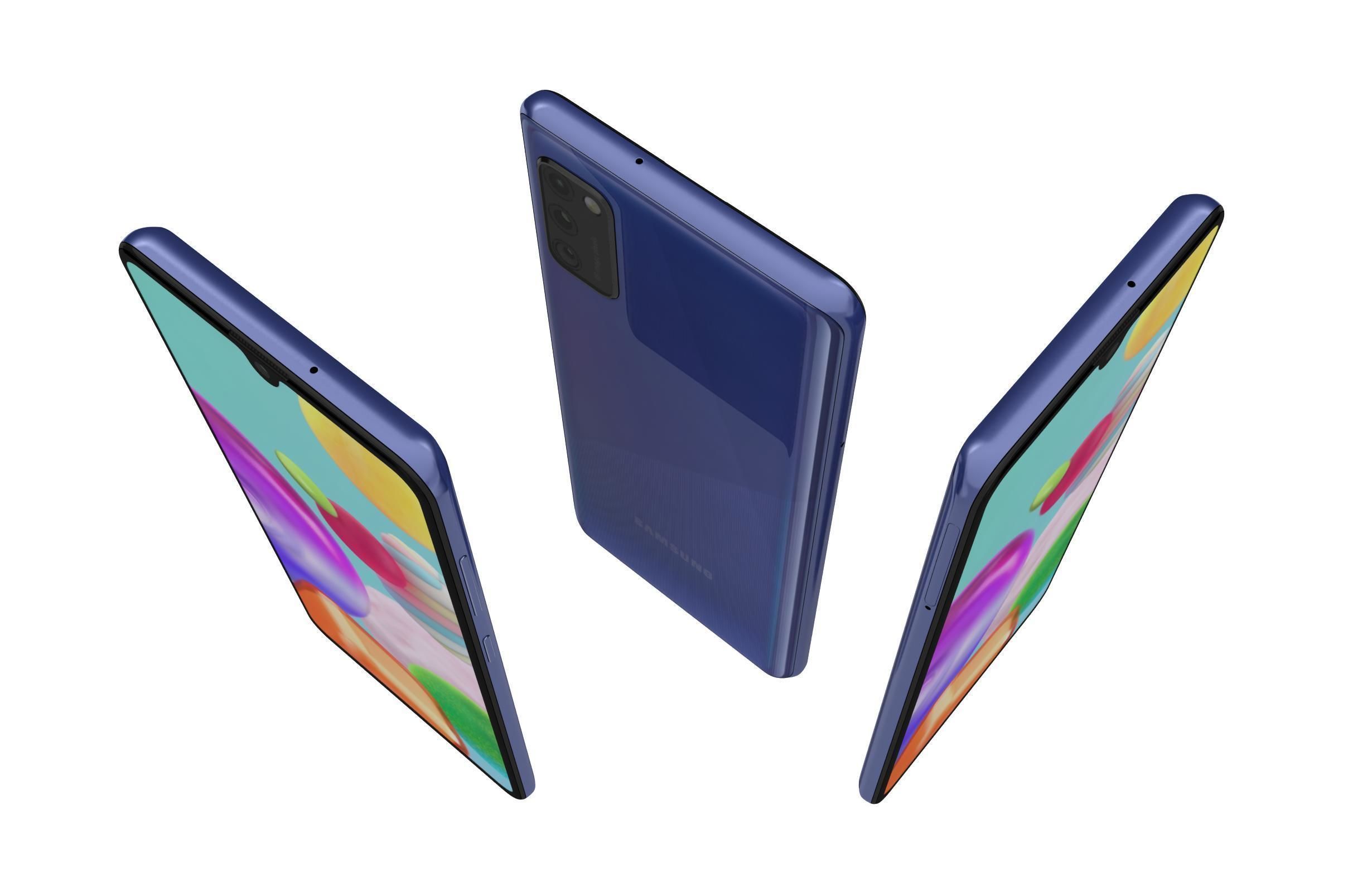 Samsung Galaxy A41 All Colors 3D model_4