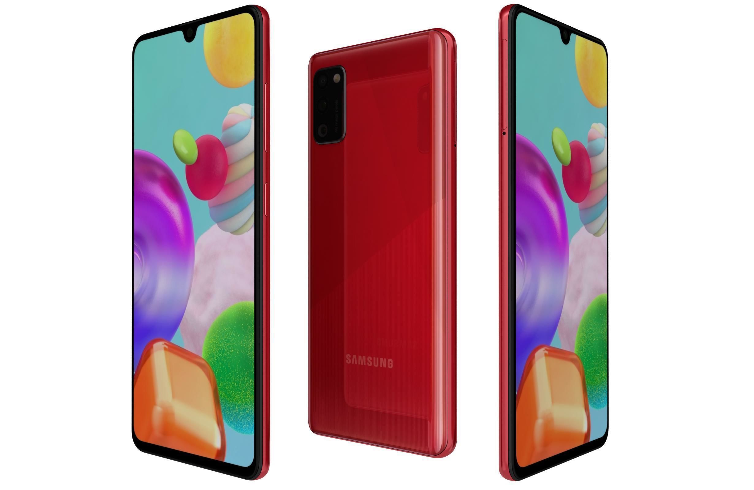 Samsung Galaxy A41 All Colors 3D model_19