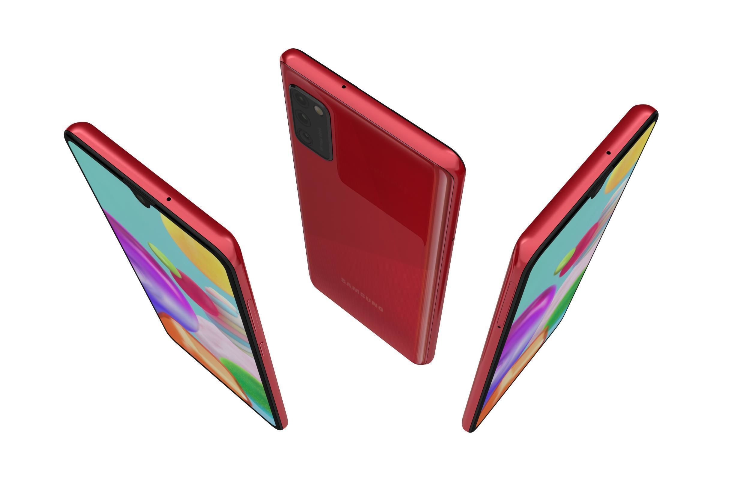 Samsung Galaxy A41 All Colors 3D model_20