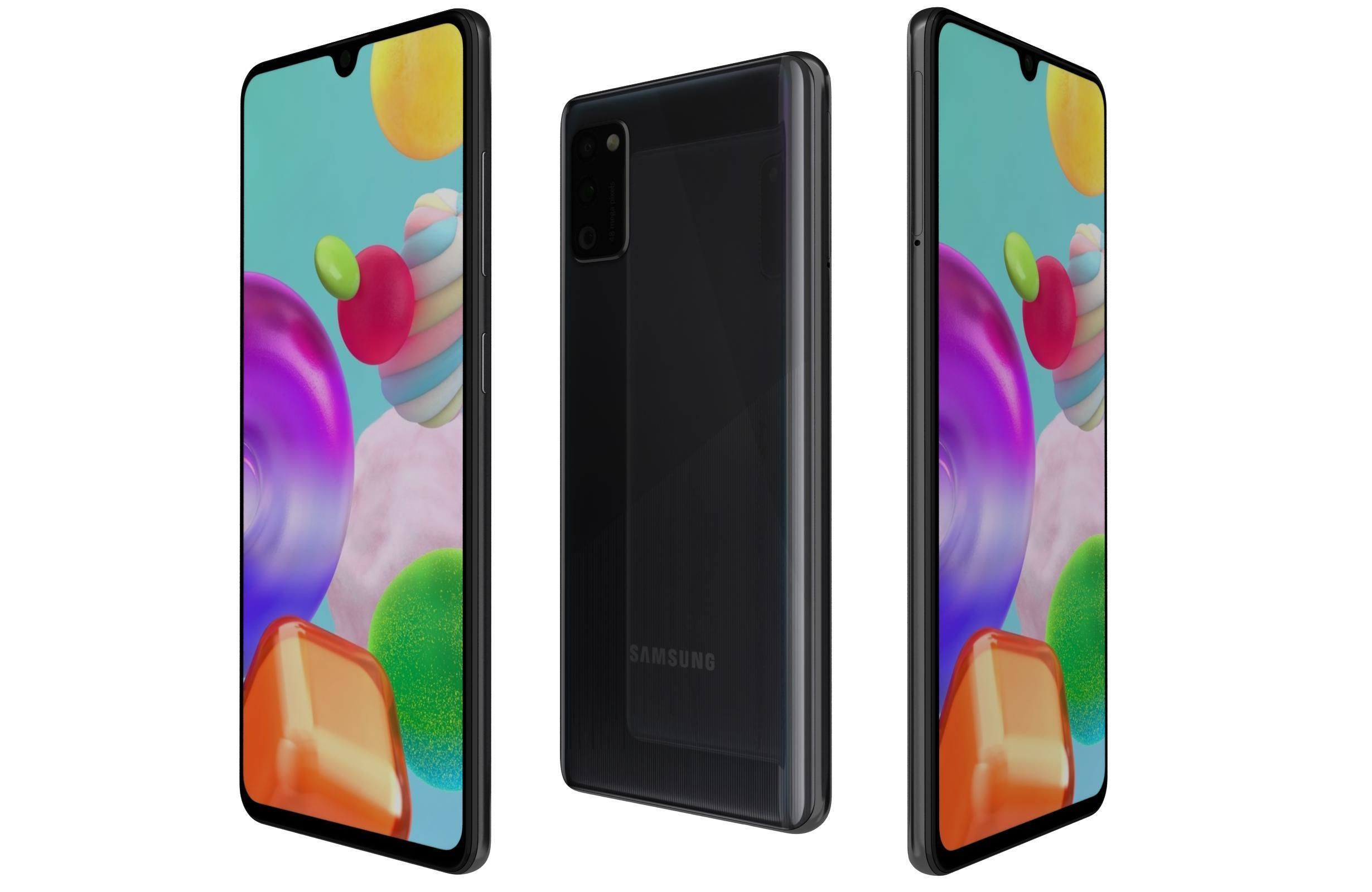 Samsung Galaxy A41 All Colors 3D model_14