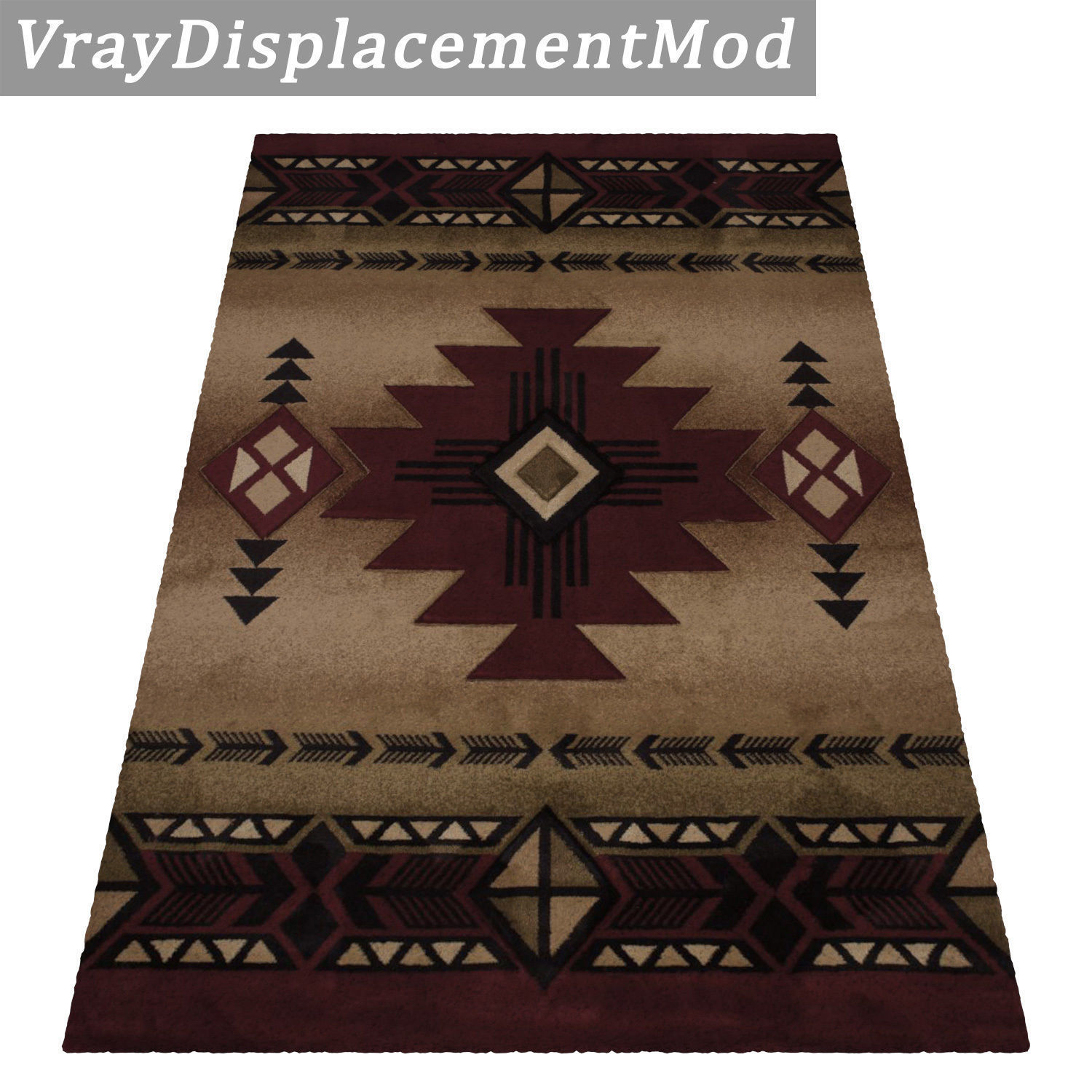 Rug Set 729 3D model_3