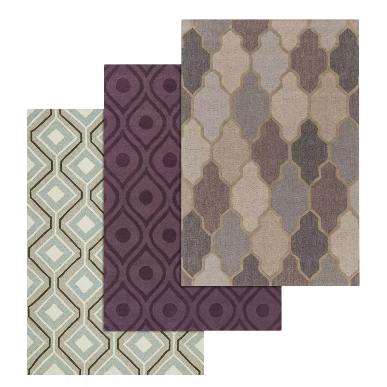 Rug Set 730 3D model_0