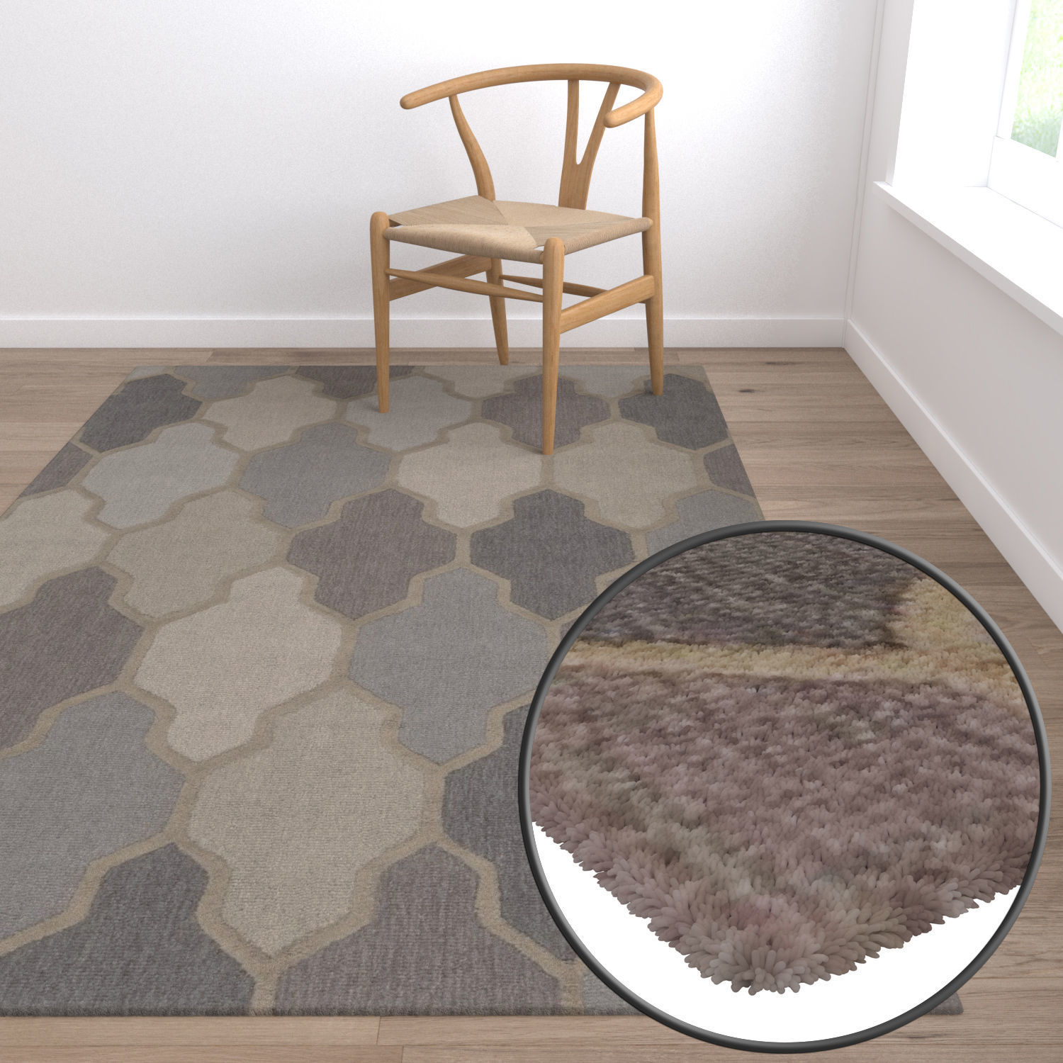 Rug Set 730 3D model_5