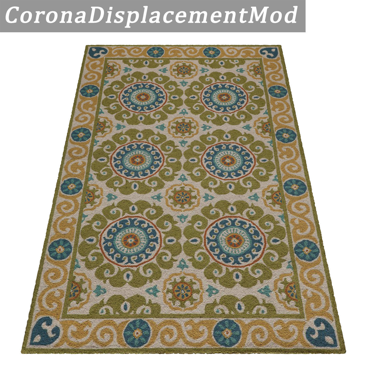 Rug Set 734 3D model_4