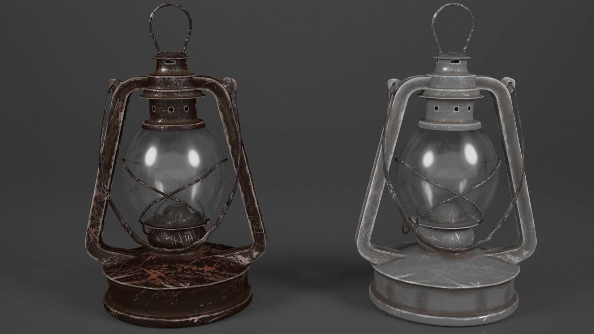 kerosene lantern 3D model_4