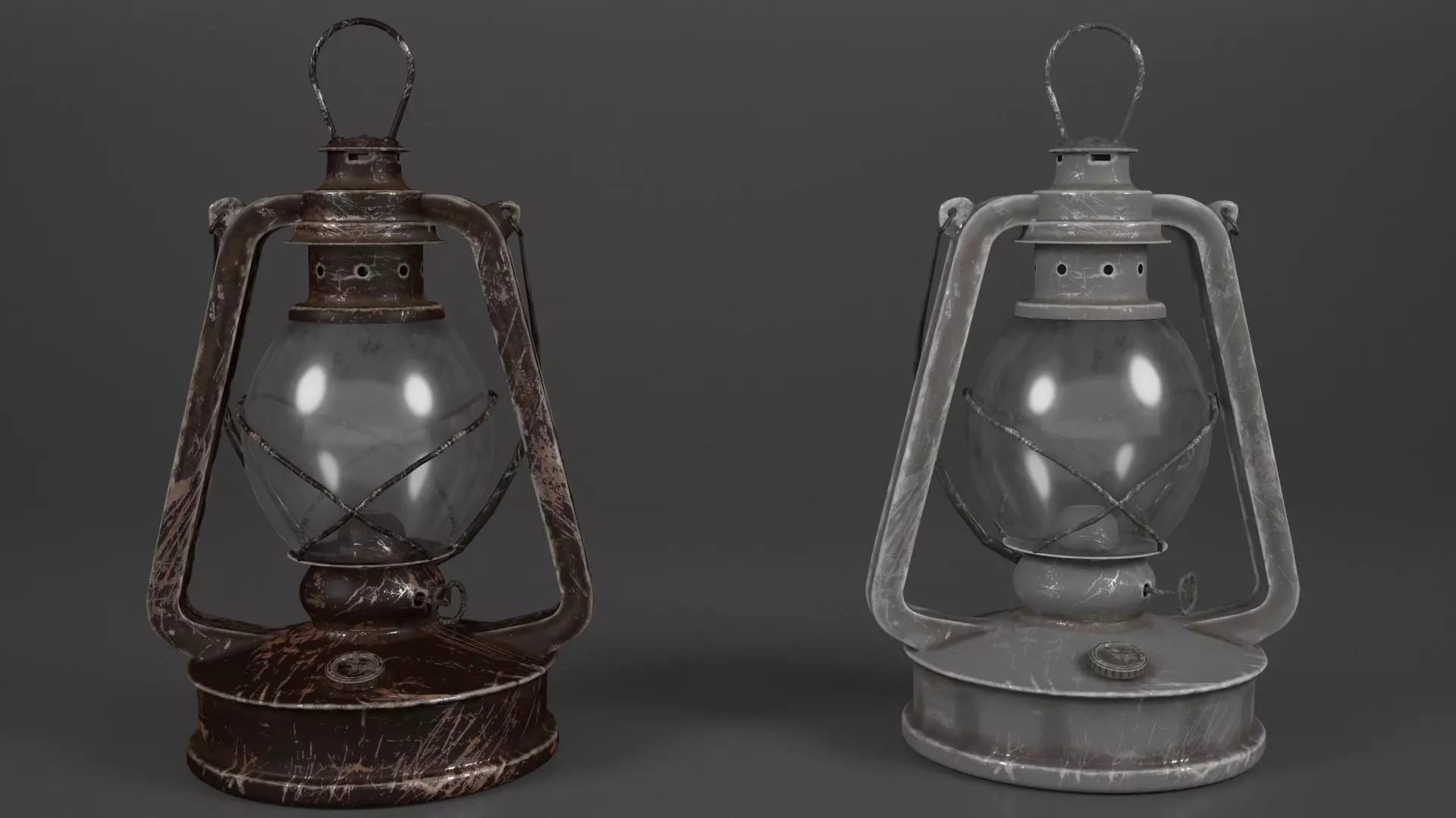 kerosene lantern 3D model_0