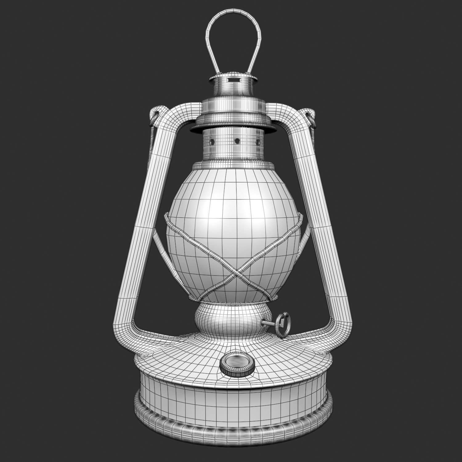 kerosene lantern 3D model_14