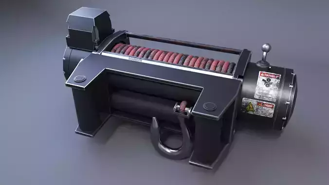Car Winch 3D model