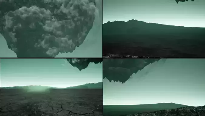 Dark Ground Unreal Engine 4 Low-poly 3D model