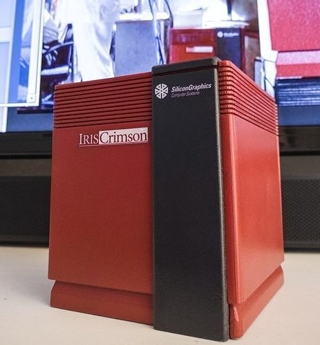 SGi Crimson Jurassic Park Pi Case 3D print model