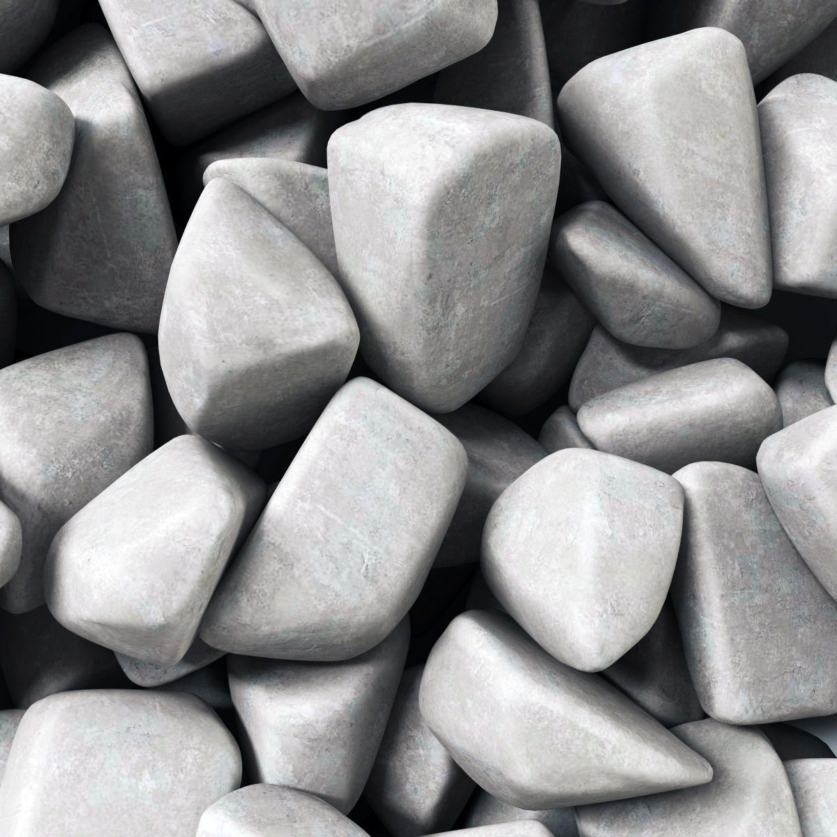 Gravel splinter decor Big kit n1 3D model_8