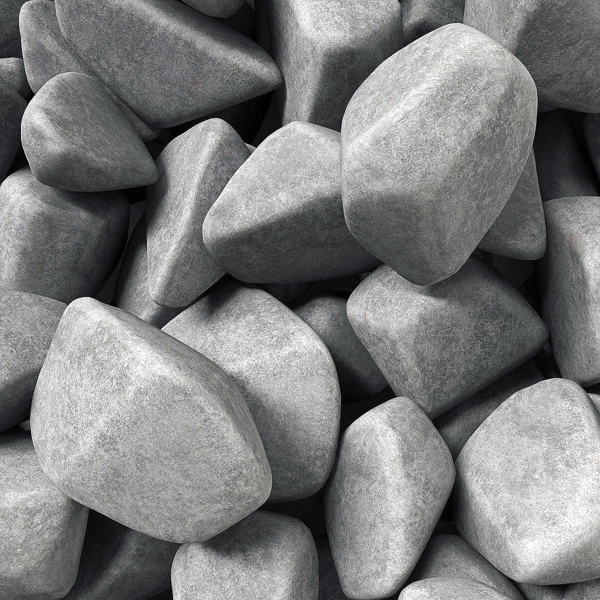 Gravel splinter decor Big kit n1 3D model_13