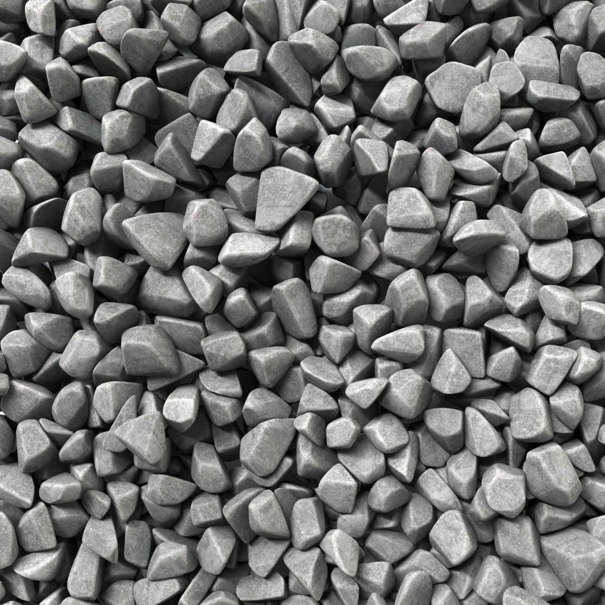 Gravel splinter decor Big kit n1 3D model_5