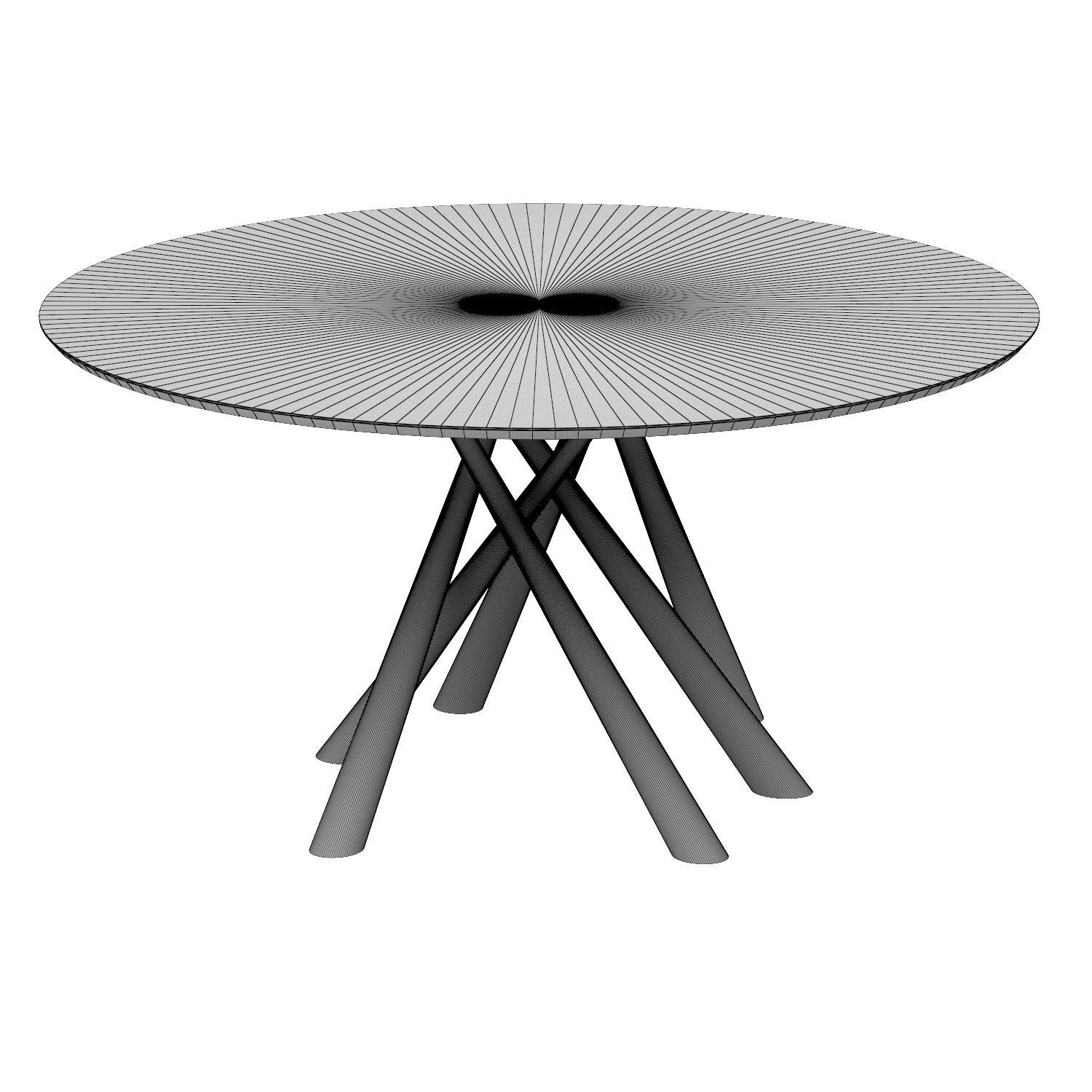 Forest Table 150 3D model_4