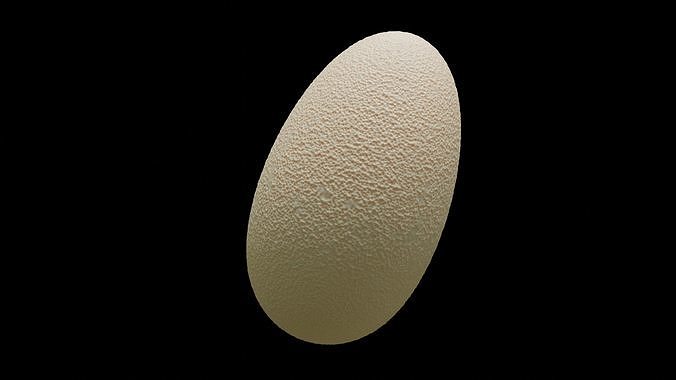 Jurassic Park inspired Raptor Egg 3D model