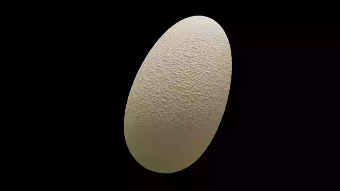 Jurassic Park inspired Raptor Egg 3D model