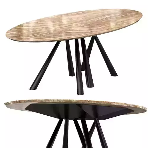 Forest oval Table