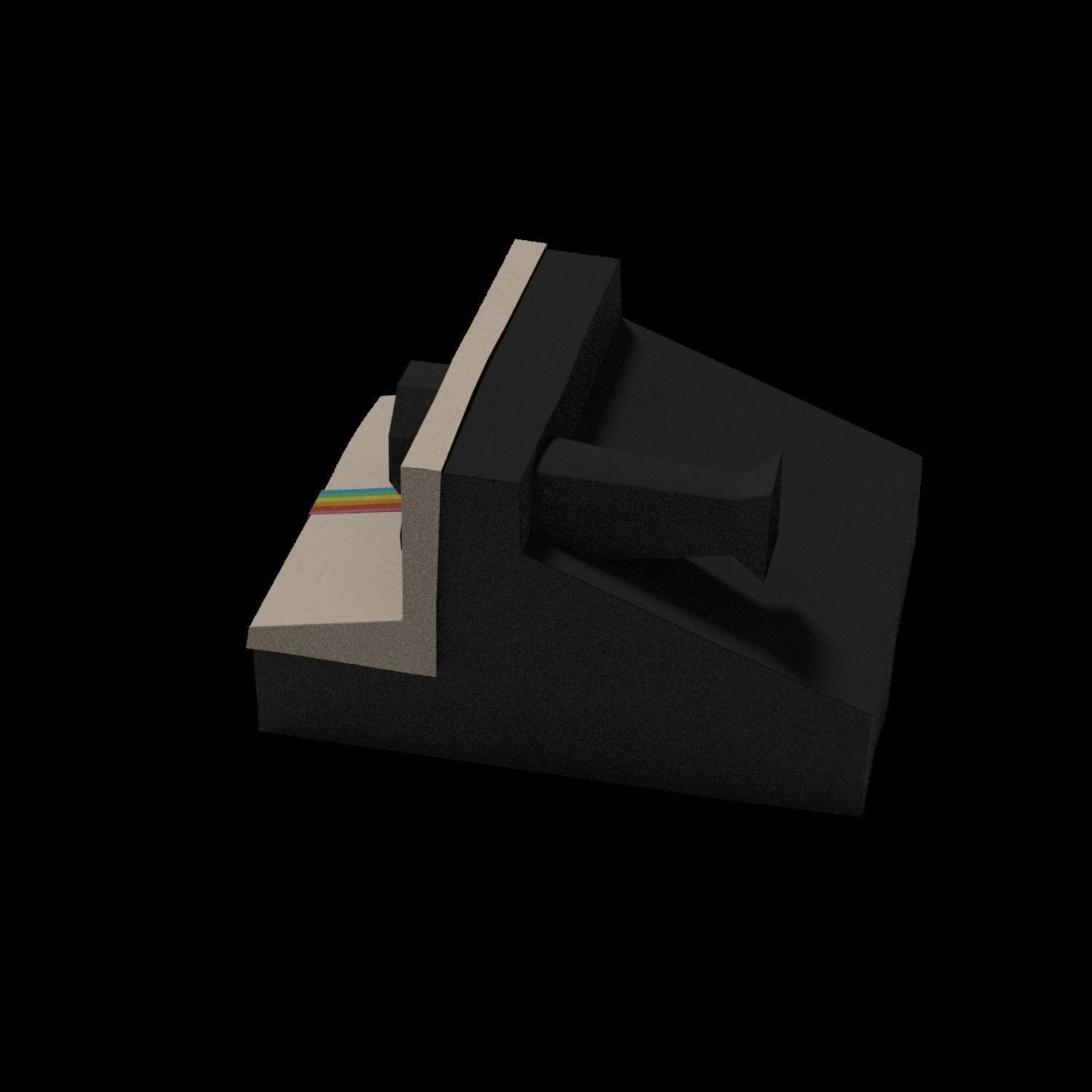 polaroid camera 3D model_2