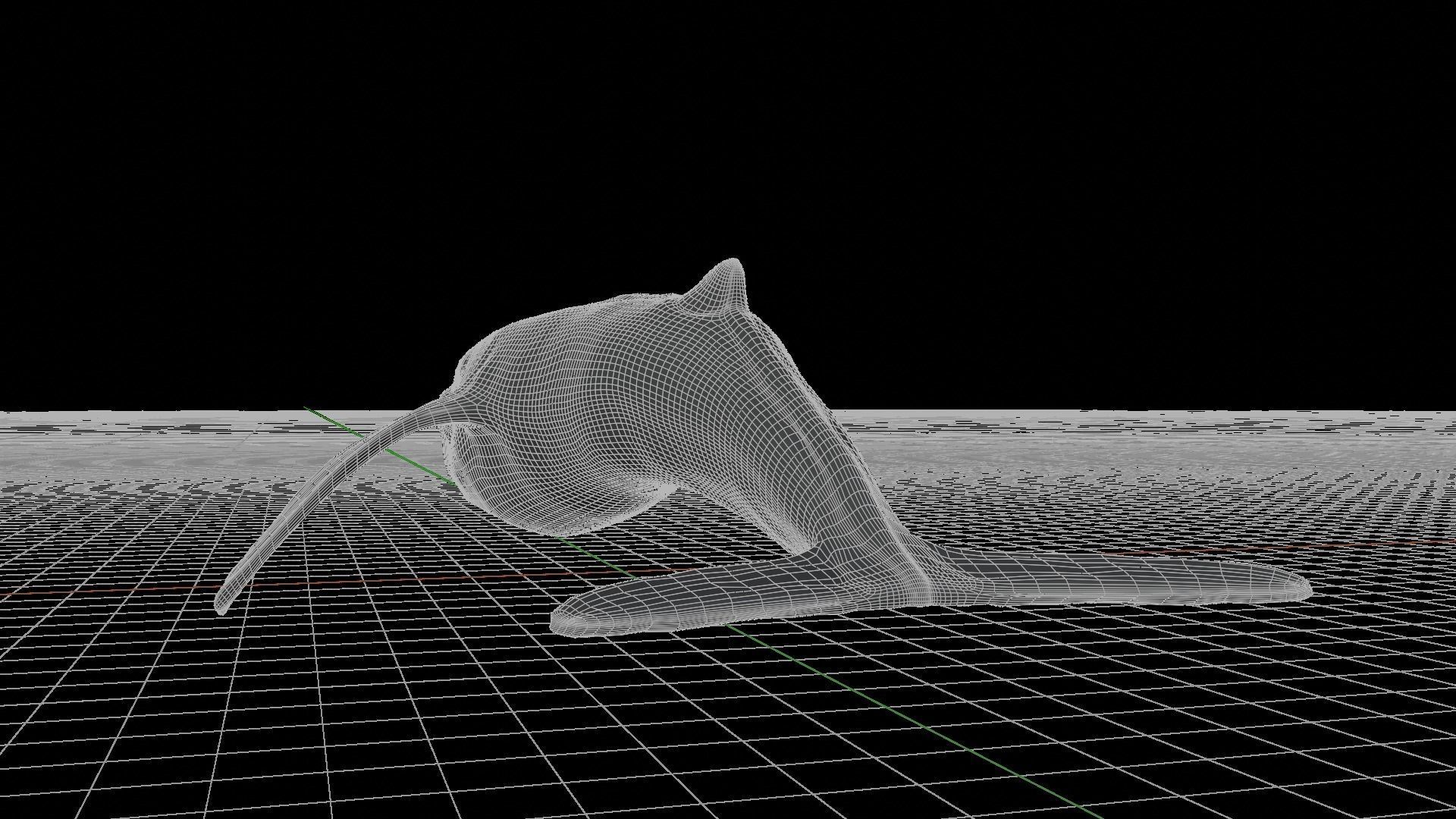 Blue whale 3D model_5