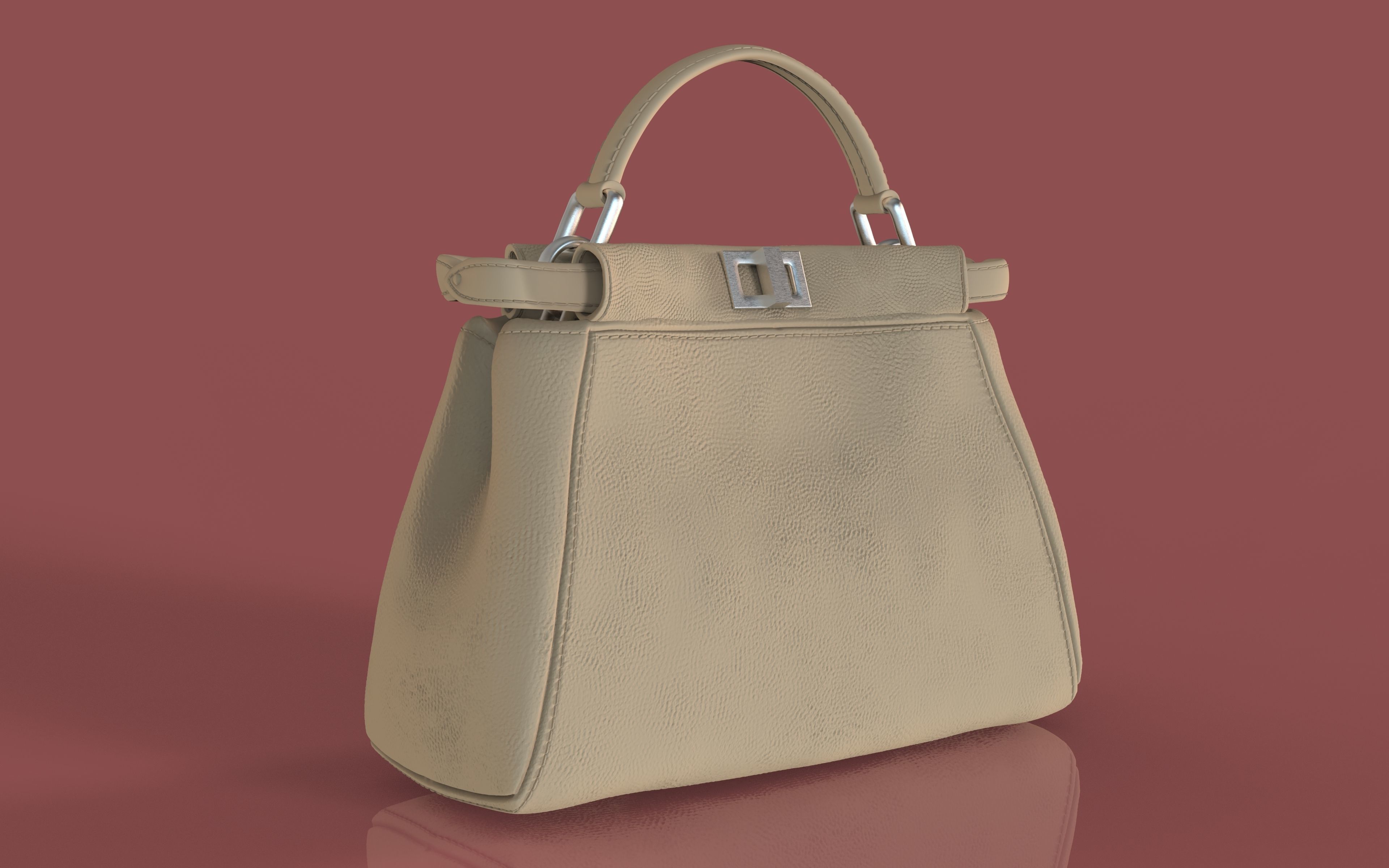 Handbag 3D model_7