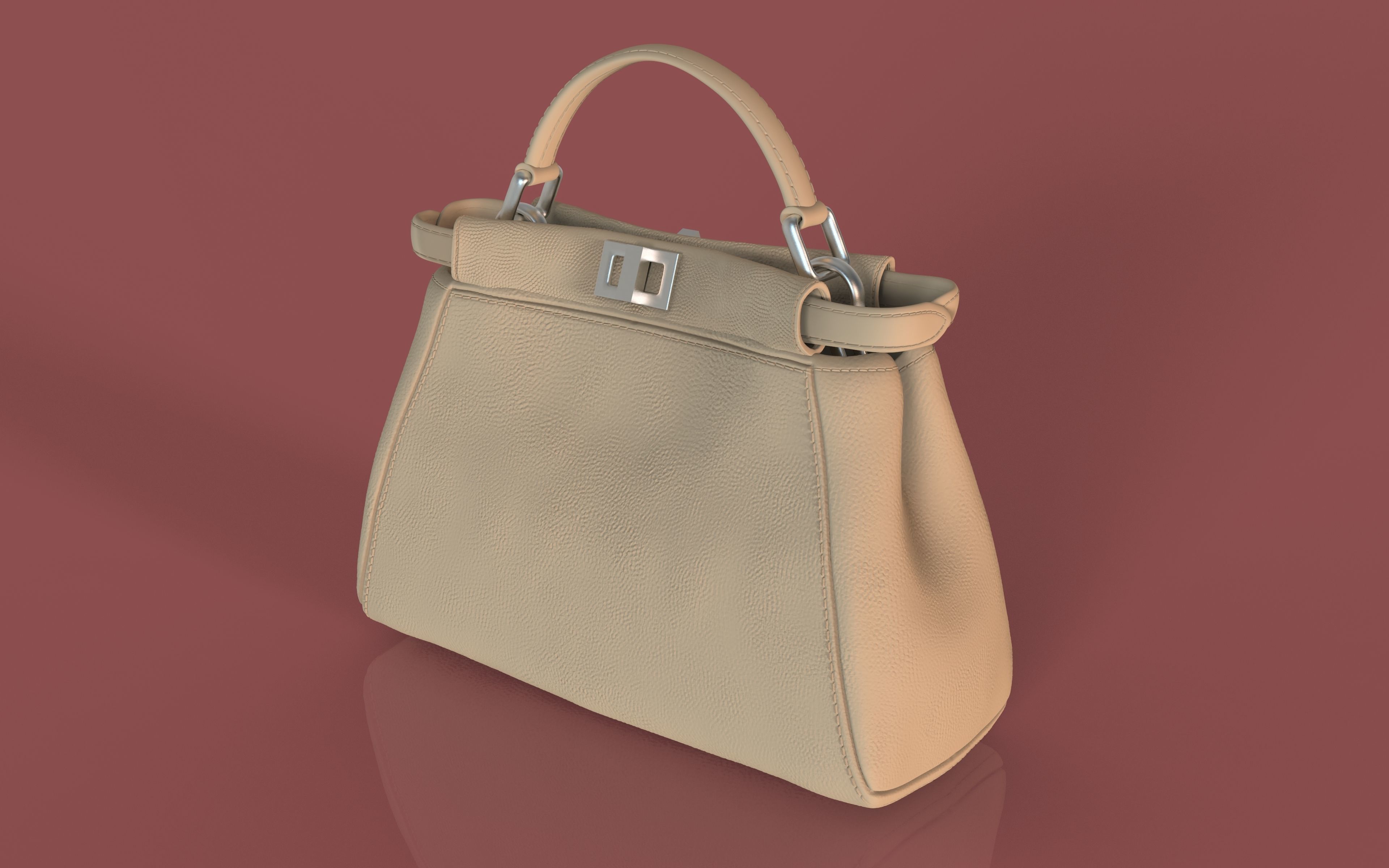 Handbag 3D model_13