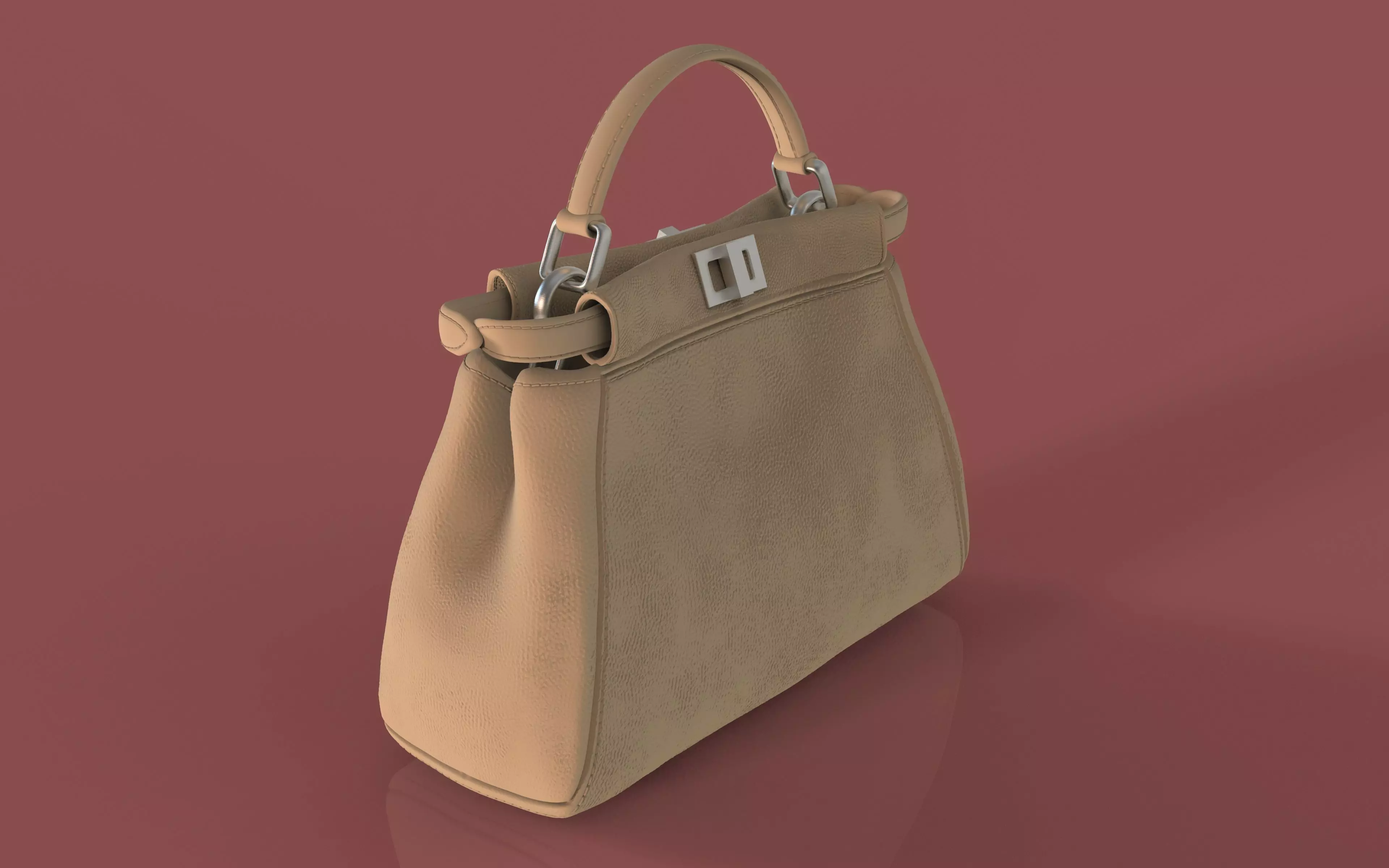 Handbag 3D model_0