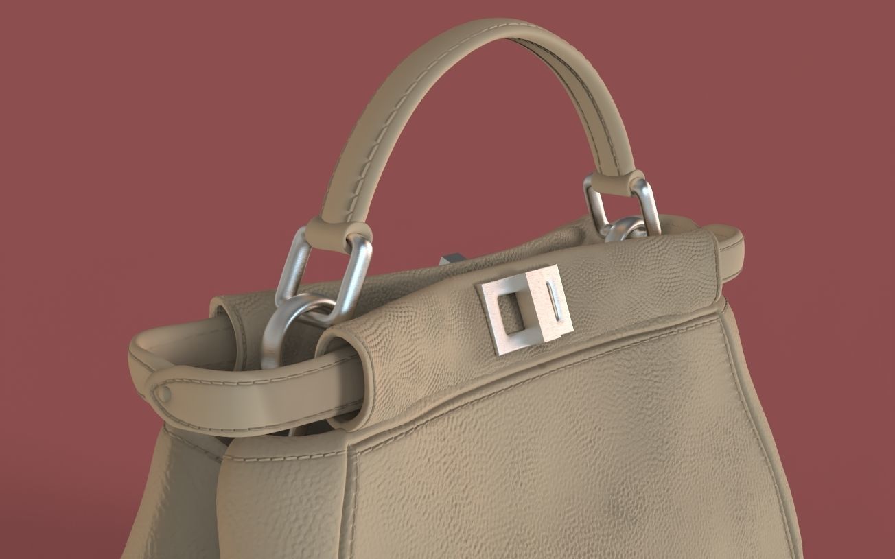Handbag 3D model_9