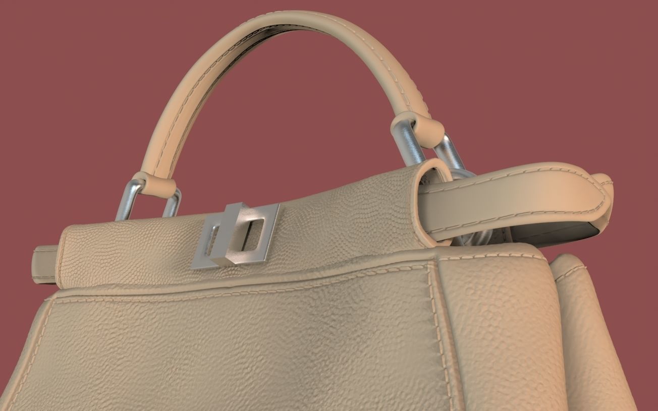 Handbag 3D model_8