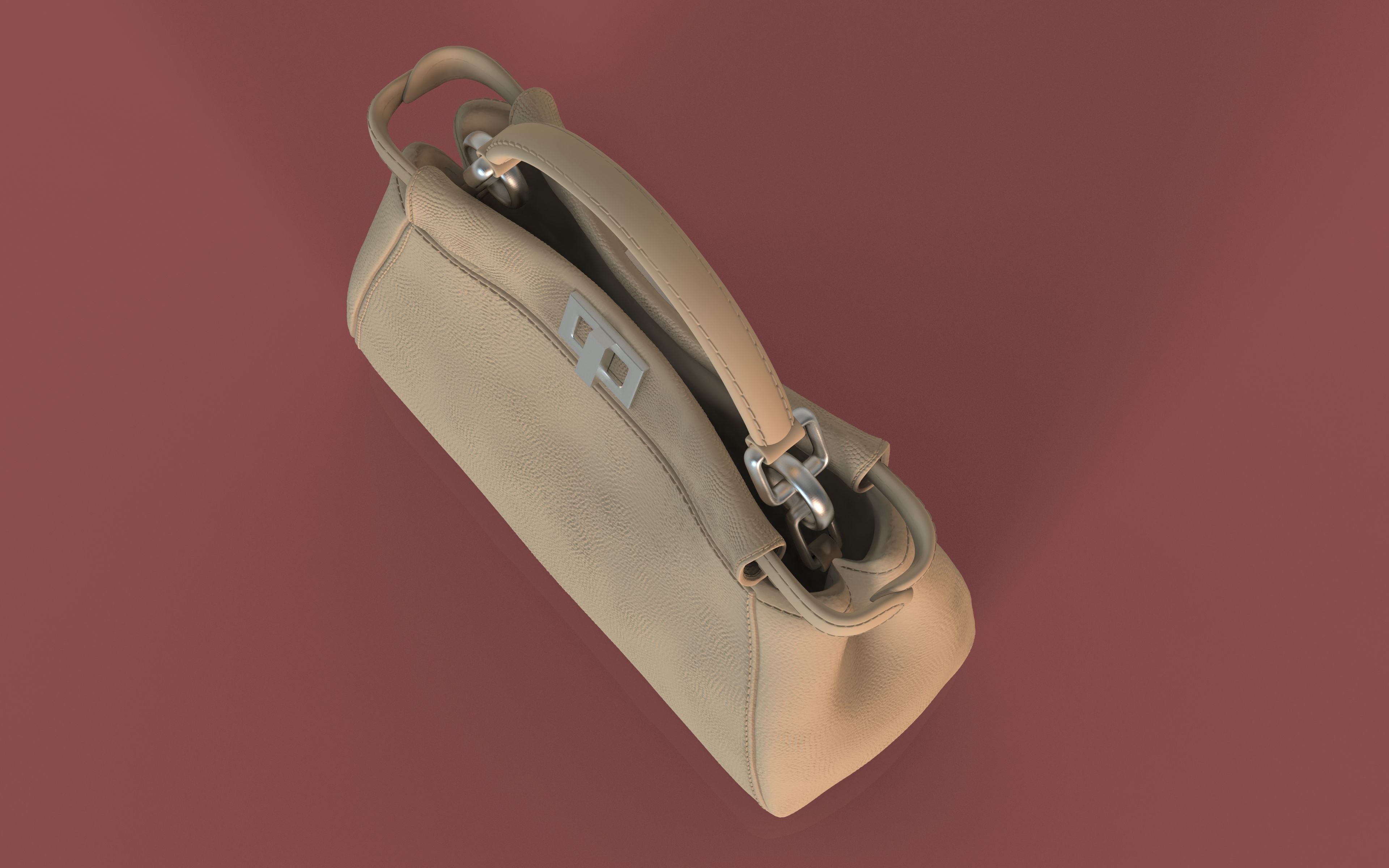 Handbag 3D model_1