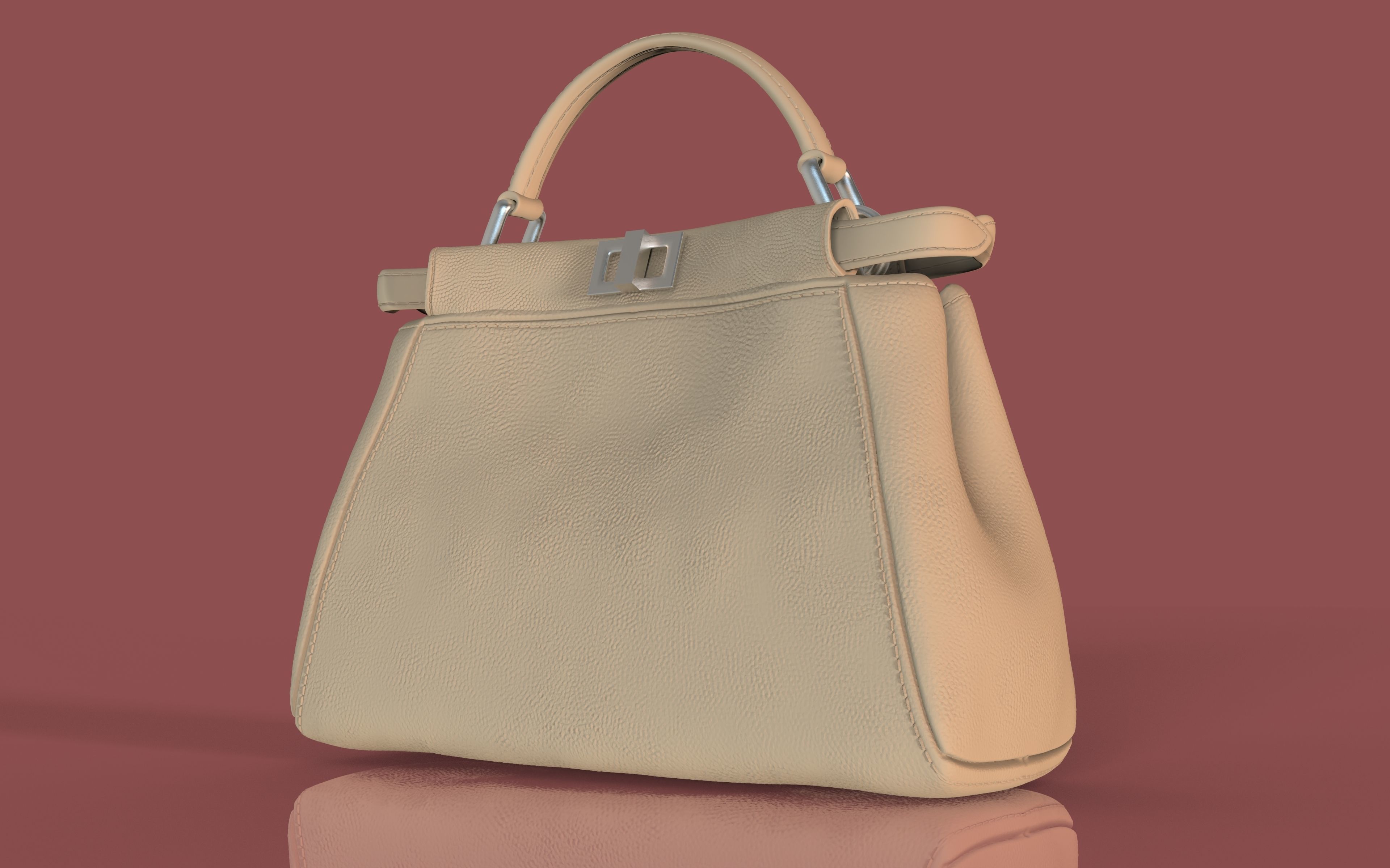 Handbag 3D model_14