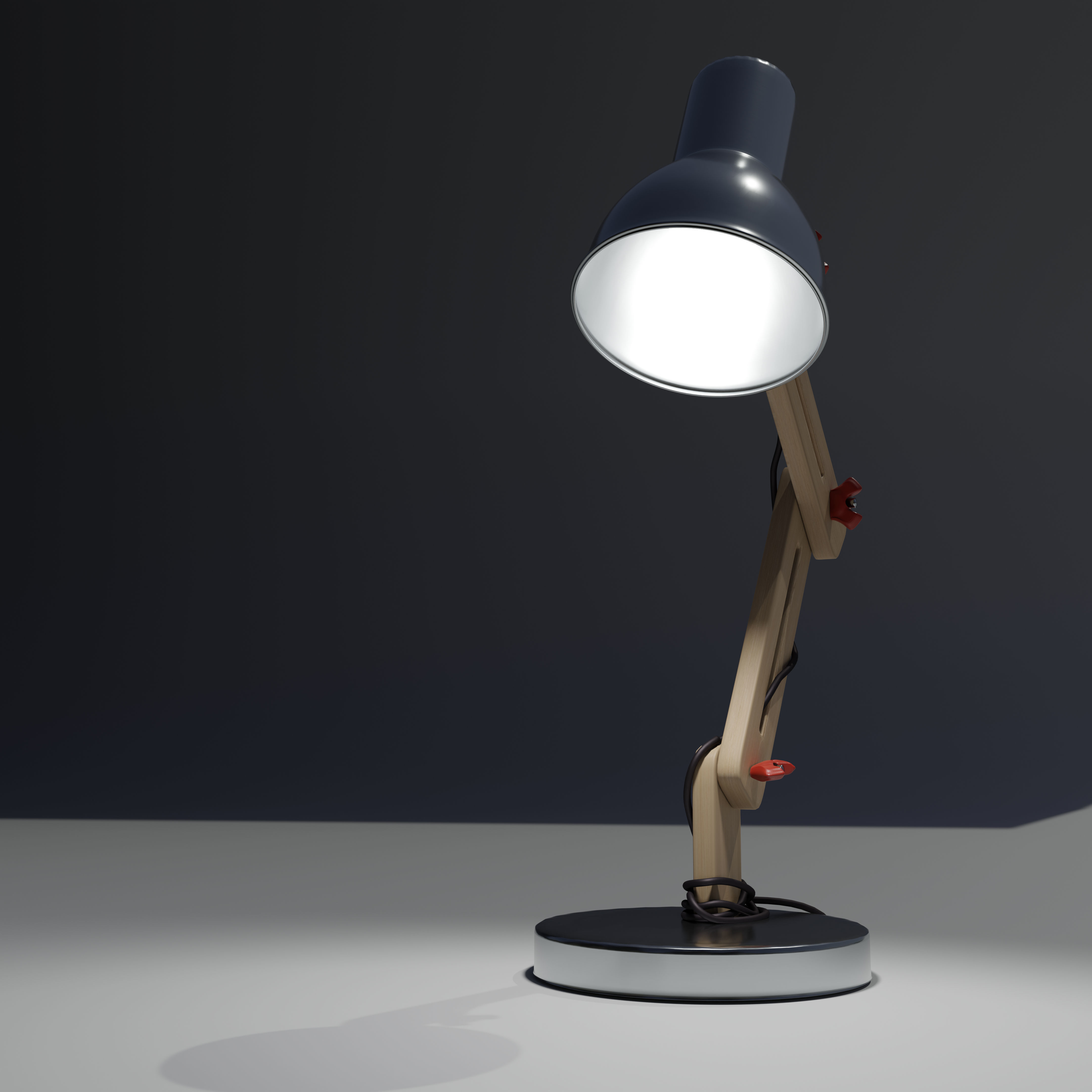 Desk Lamp 3D model_3