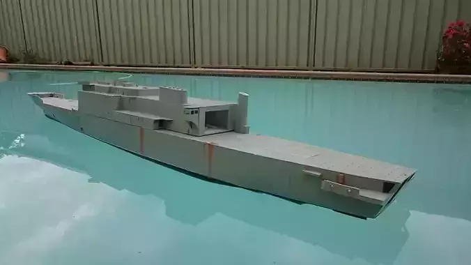 72nd scale RAN LPA Manoora and Kanimbla 3D print model