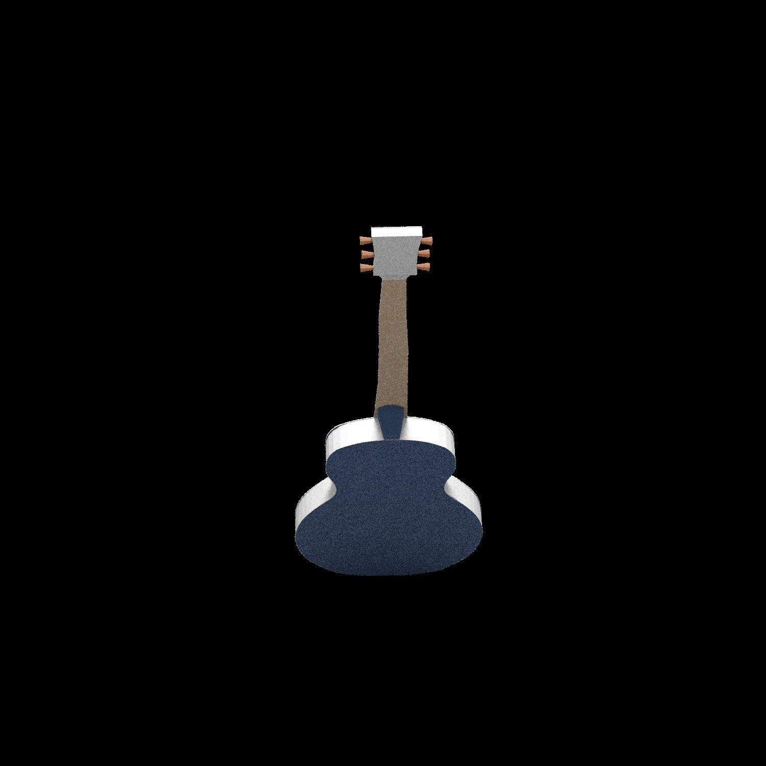 guitar electric 3D model_3