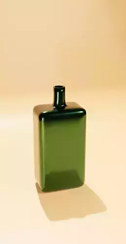 Simple bottle 3D model