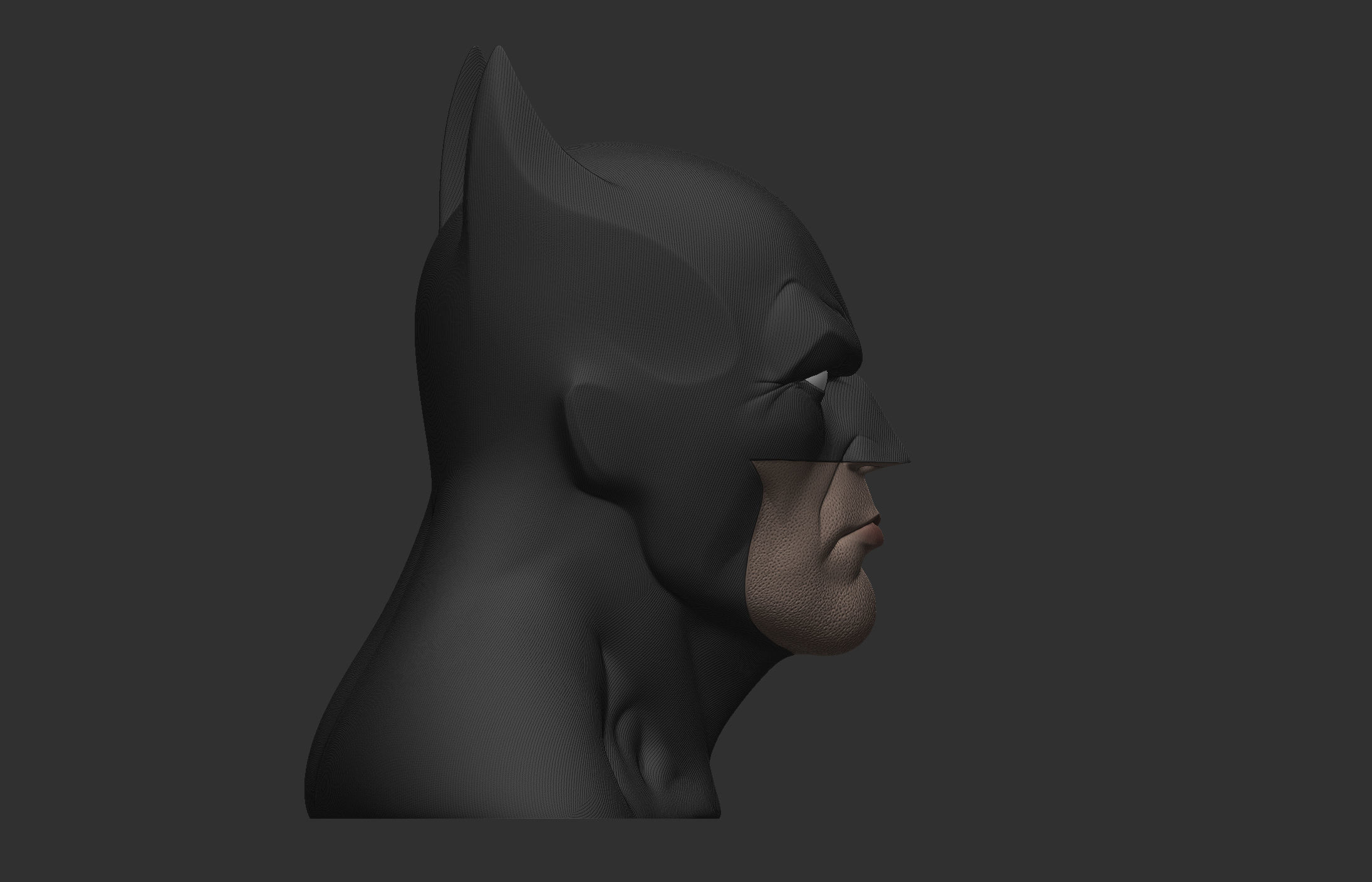 Batman Head 3D print model_28