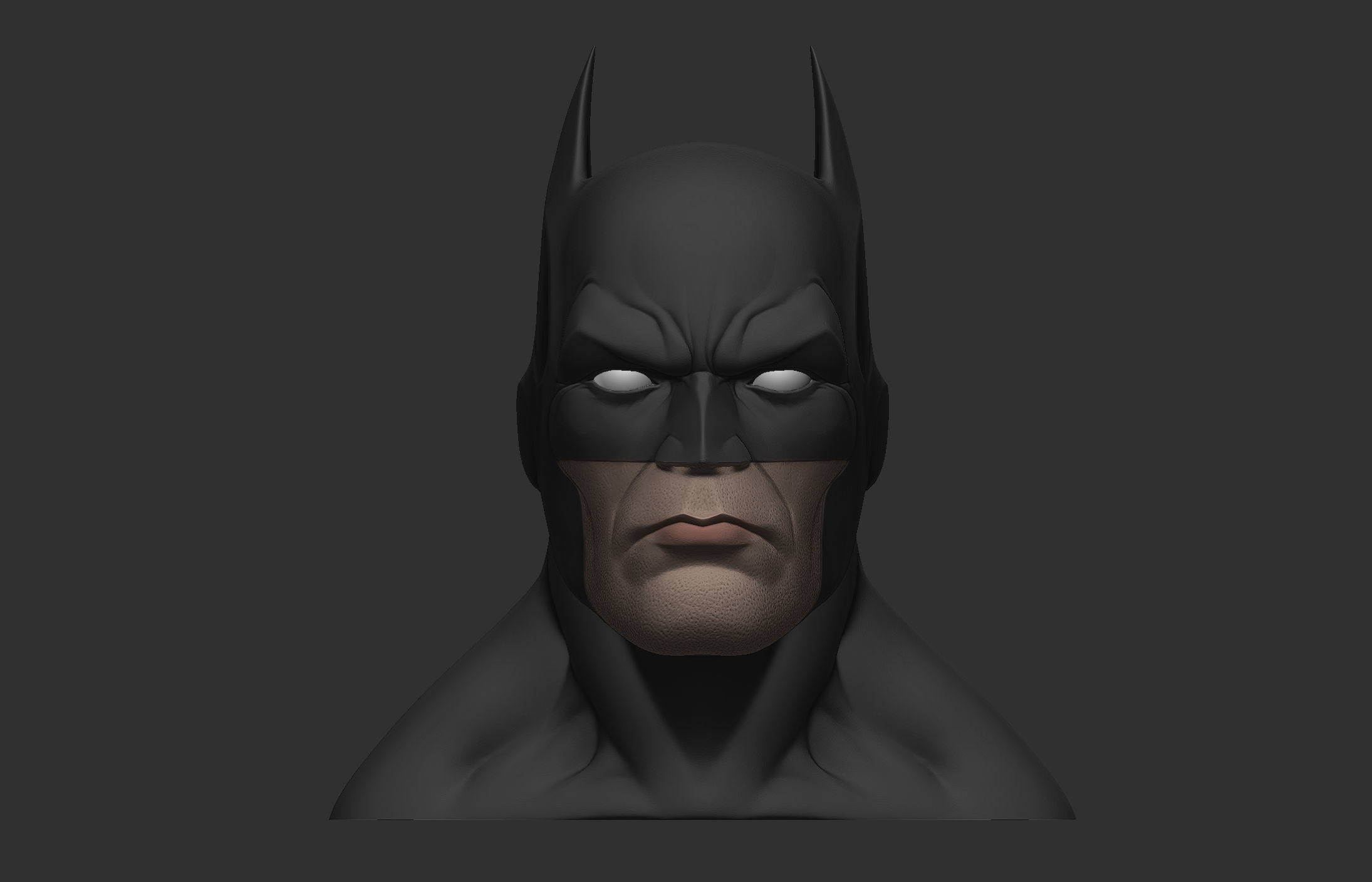 Batman Head 3D print model_9