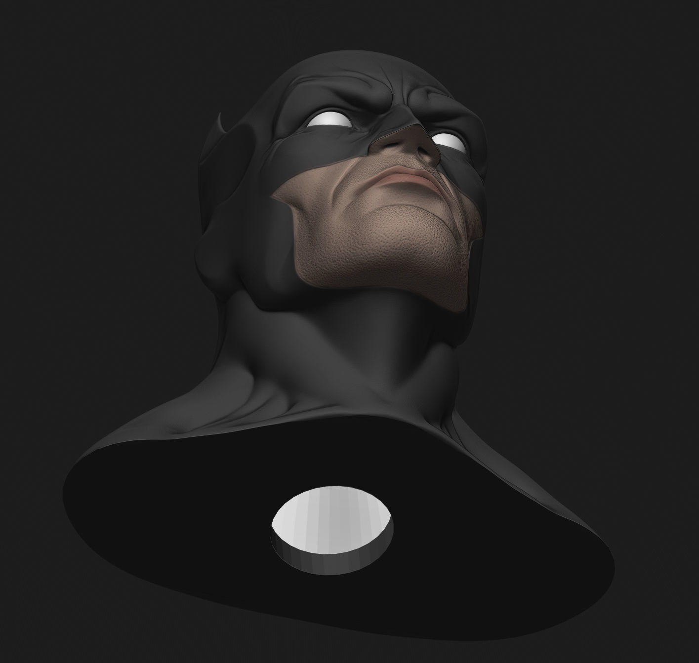 Batman Head 3D print model_8