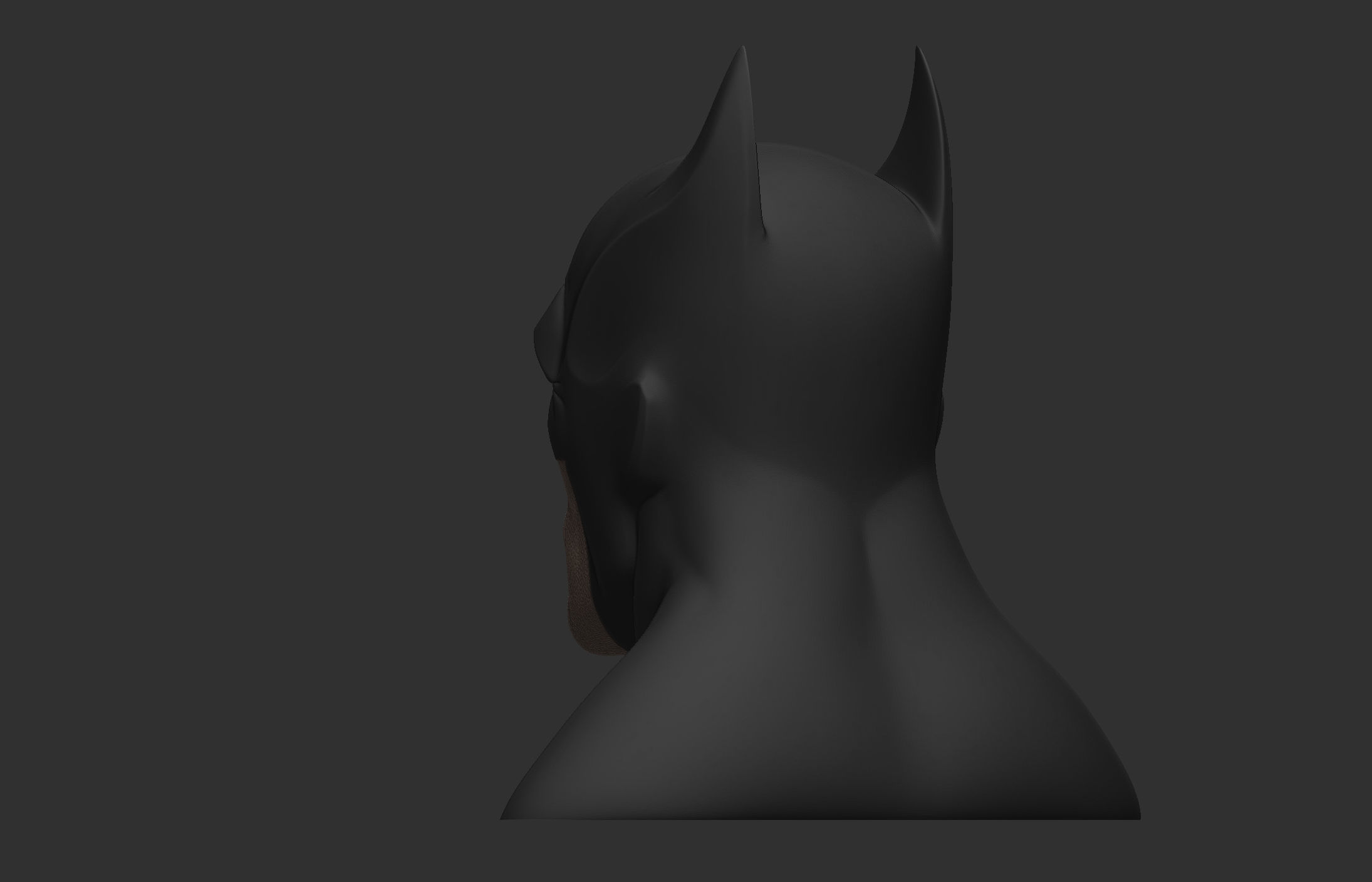 Batman Head 3D print model_18