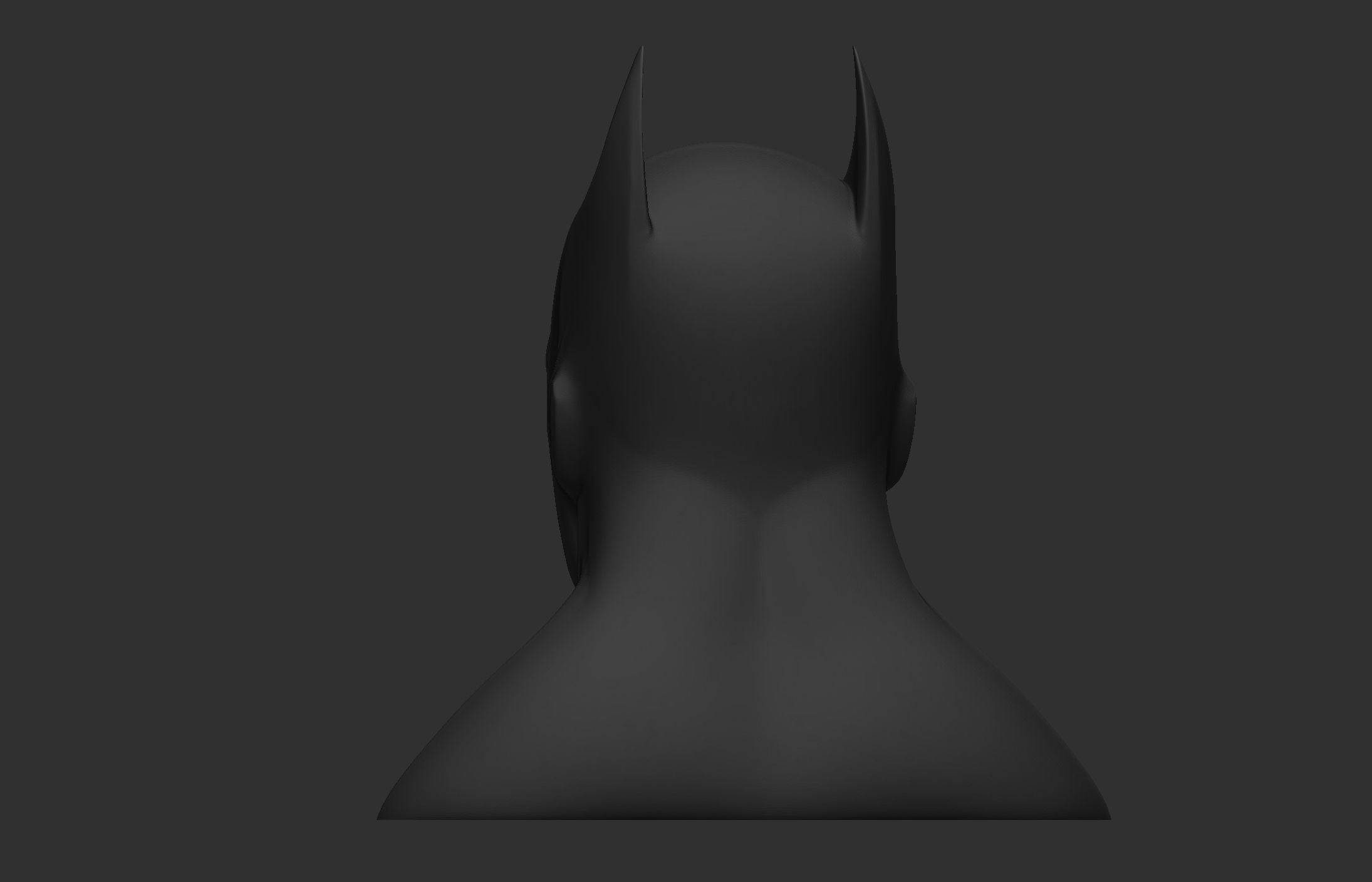 Batman Head 3D print model_17