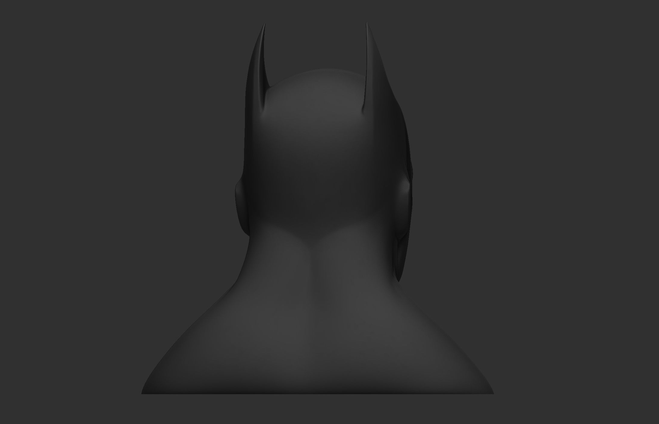 Batman Head 3D print model_16