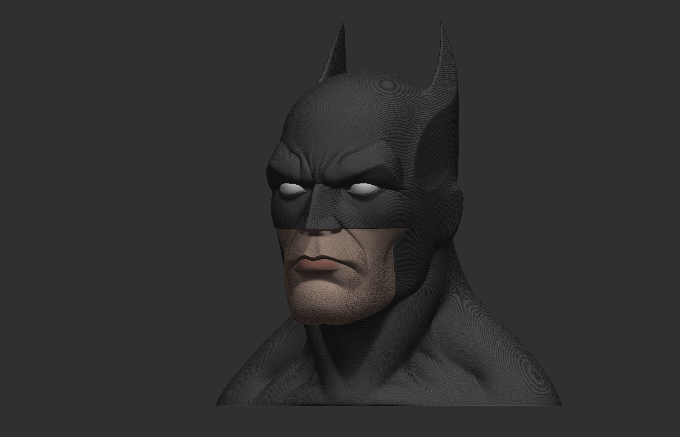 Batman Head 3D print model_38
