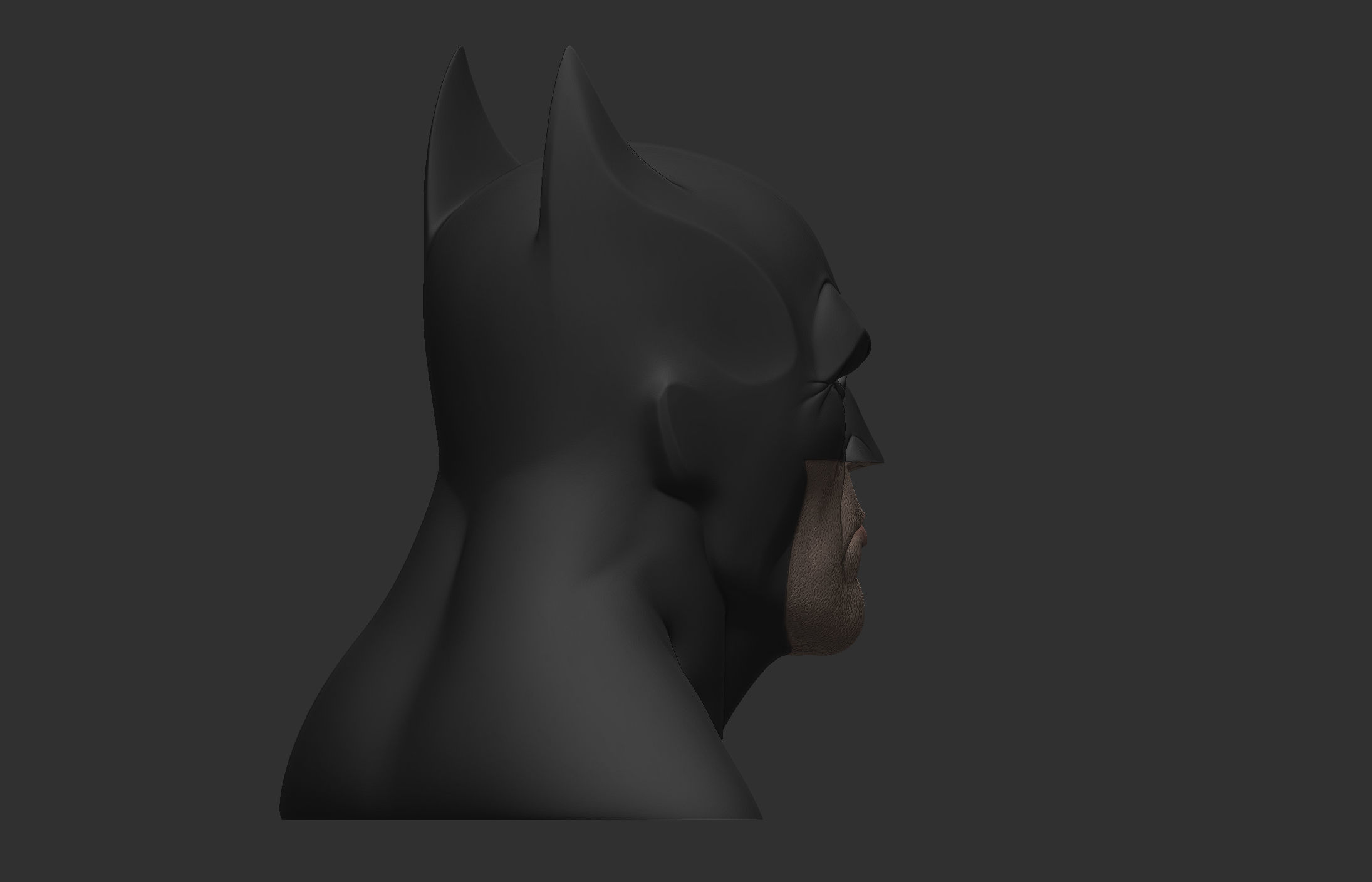 Batman Head 3D print model_14