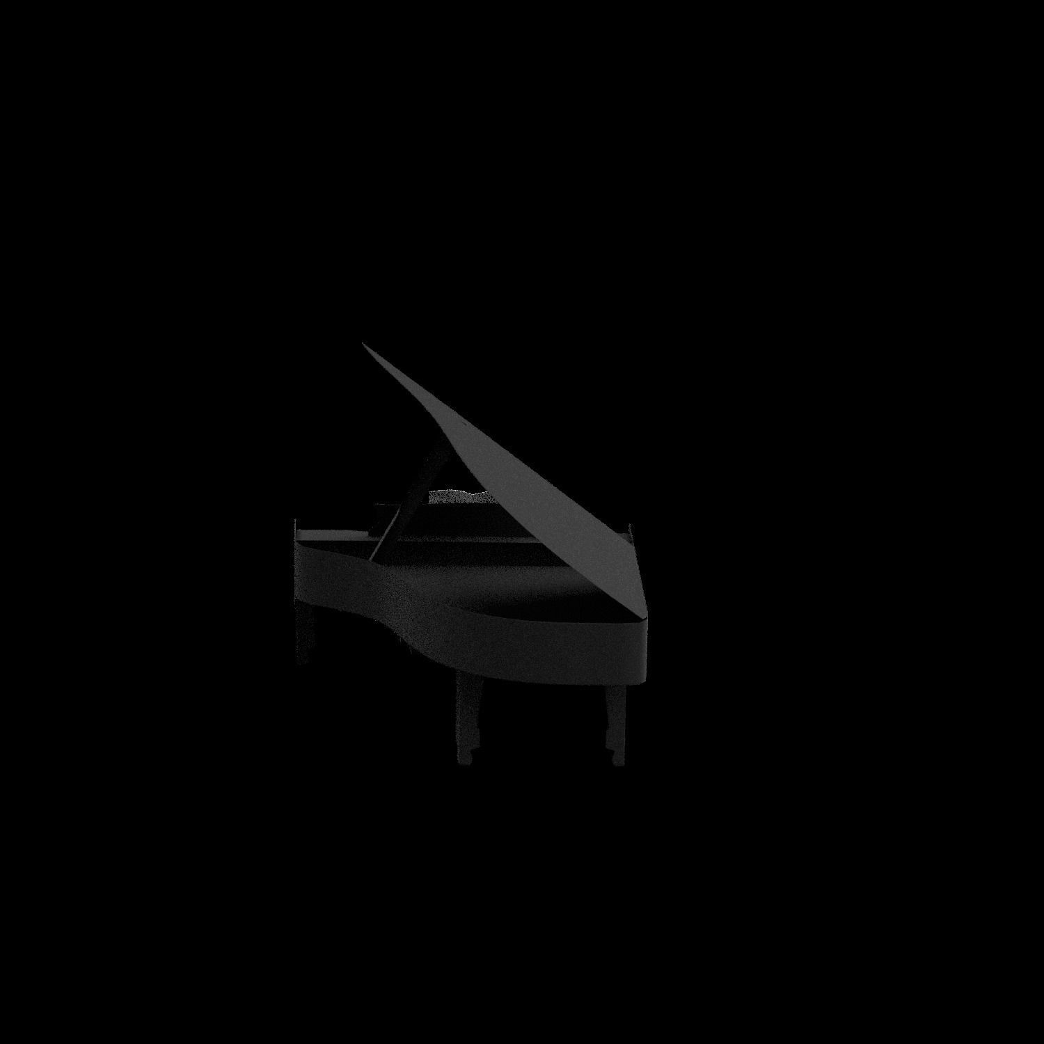 piano 3D model_3