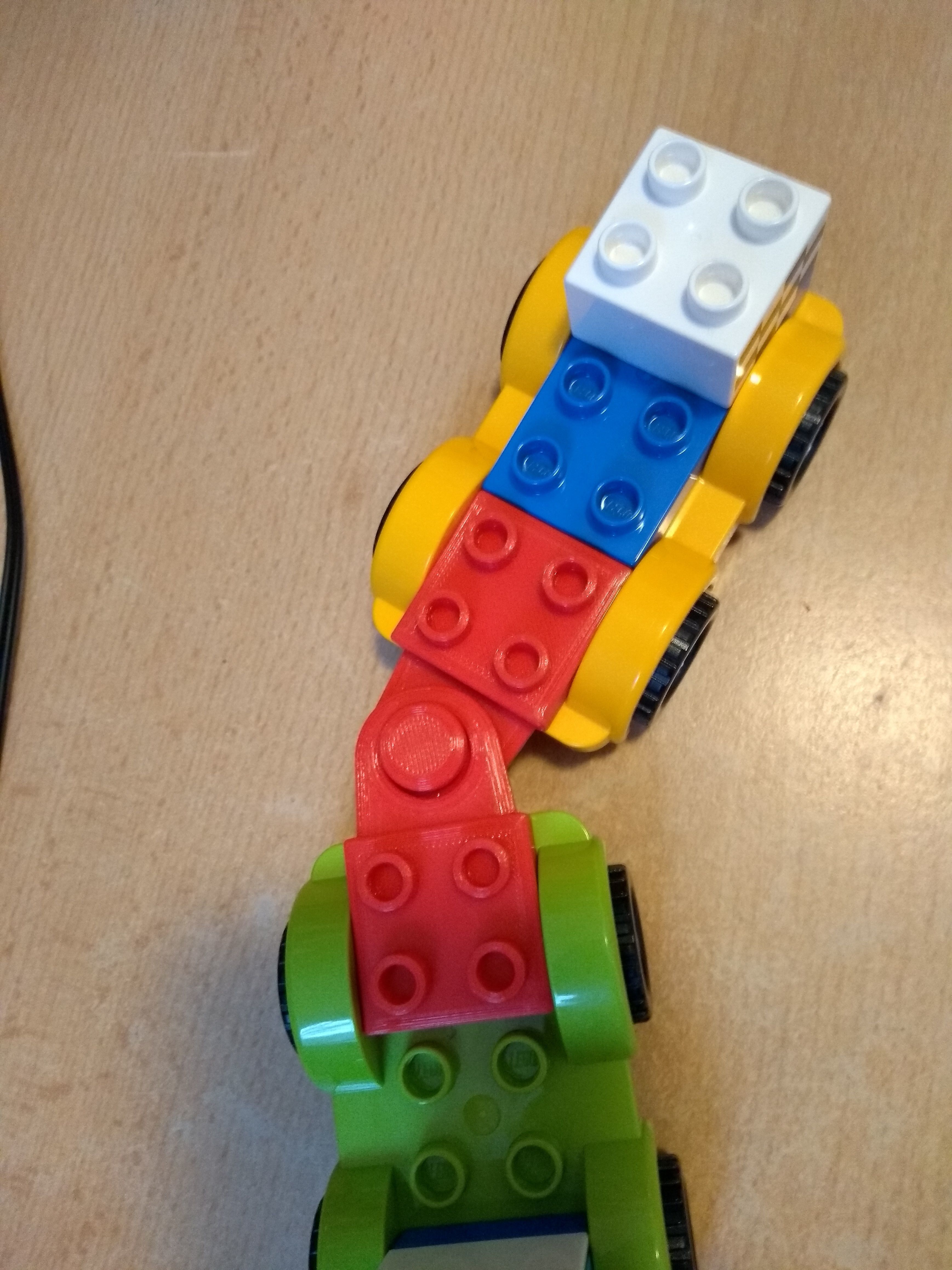 duplo-car-compatible couplers - 3D printable - no support Free 3D print model_7