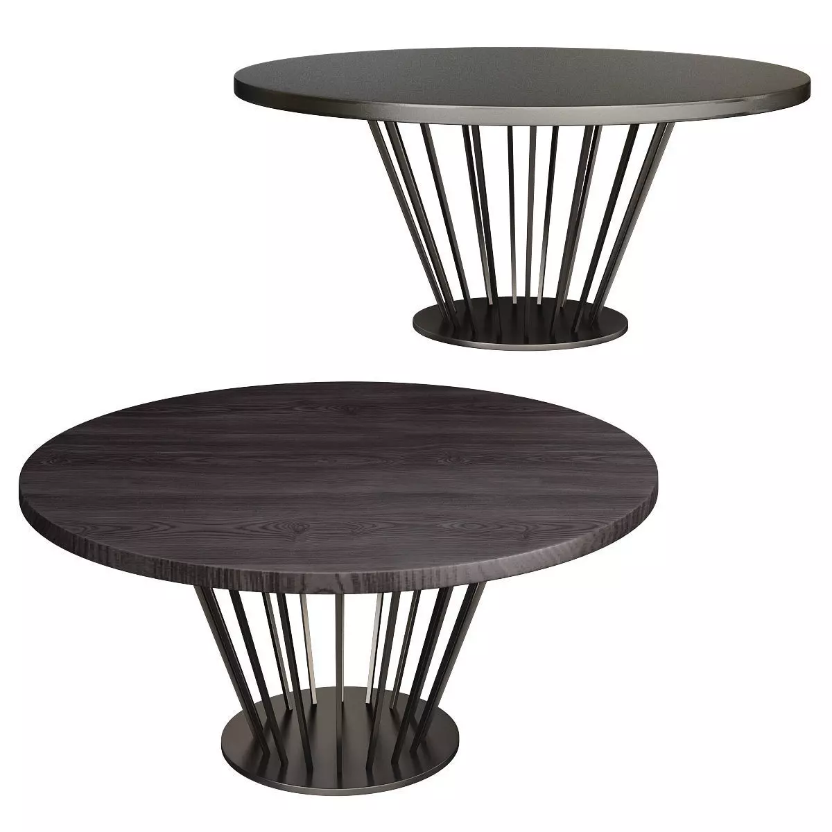 FILICUDI TALL COFFEE TABLE 3d model Low-poly 3D model_0