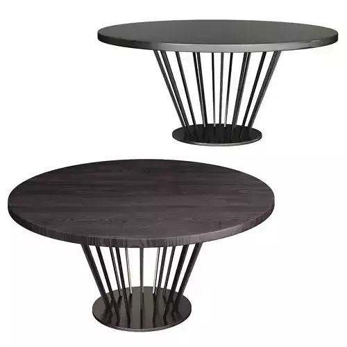 FILICUDI TALL COFFEE TABLE 3d model Low-poly 3D model FILICUDI TALL COFFEE TABLE 3d model Low-poly 3D model